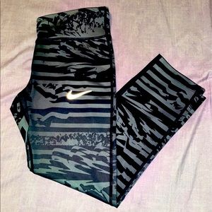 Black x Grey Nike Leggings